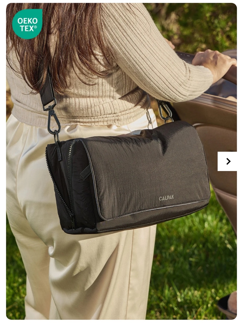 CALPAK stroller caddy